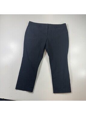 Worthington Ankle Pants Black Cropped Career Women’s Size 18